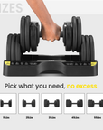 adjustable powerbells pro | multi-weight adjustable dumbbells