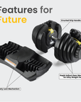 adjustable powerbells | multi weight dumbbells